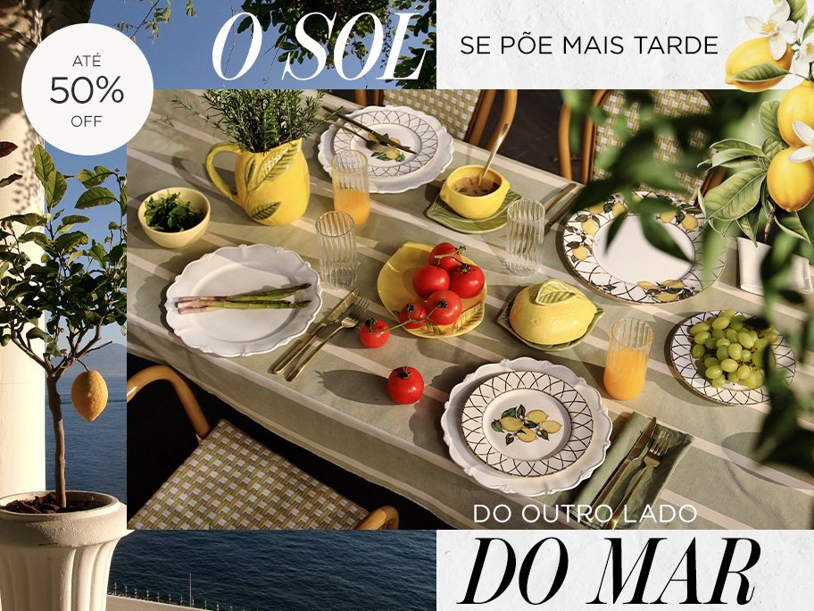 Na mesa: aquele clima de verão