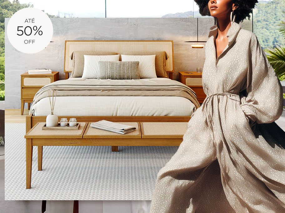 Seu quarto, um refúgio tropical