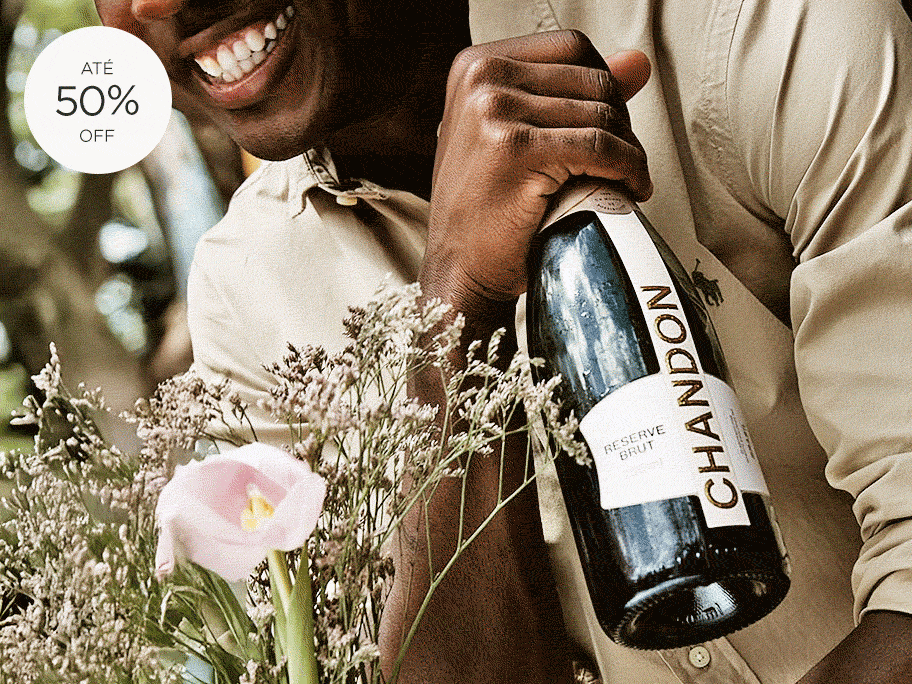 A hora do brinde é com Chandon!