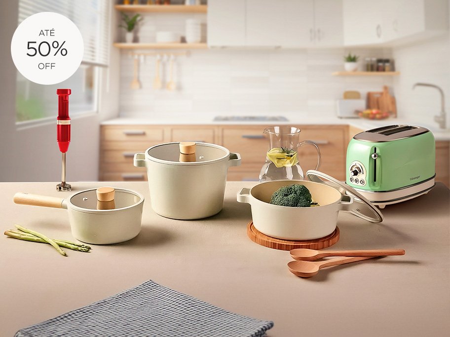 Praticidade na cozinha