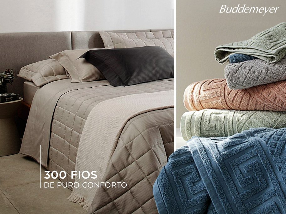 Na suíte principal...