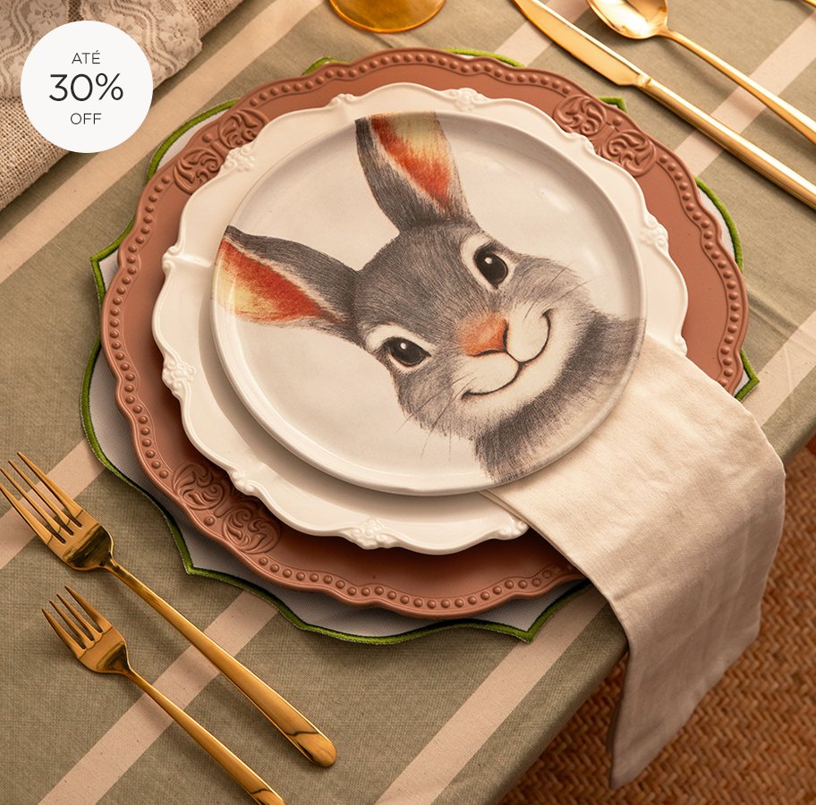 O coelhinho deixou cair…