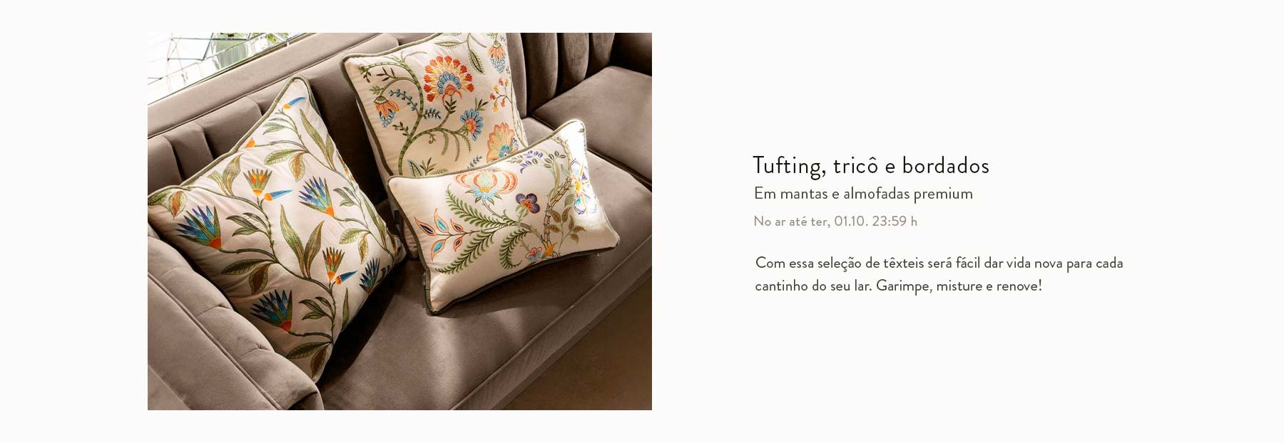 Têxteis premium | Westwing