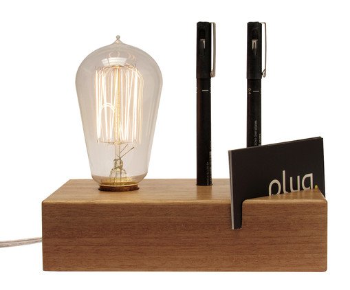 Luminária Tokinho Jequitibá Fio Prateado Bivolt - Hometeka
