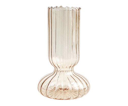 Vaso Canelado Bliss Laranja II
