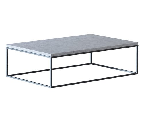 Mesa de Centro Frame em Concreto - Hometeka