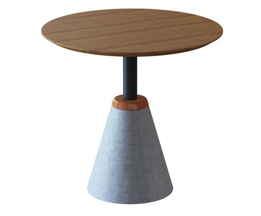 Mesa Lateral em Madeira Plural - Hometeka