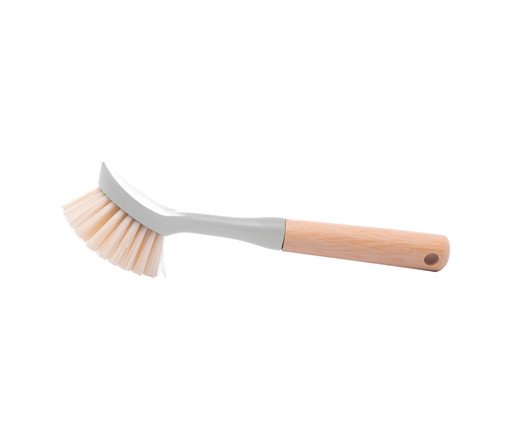 Escova em Bambu para Limpeza