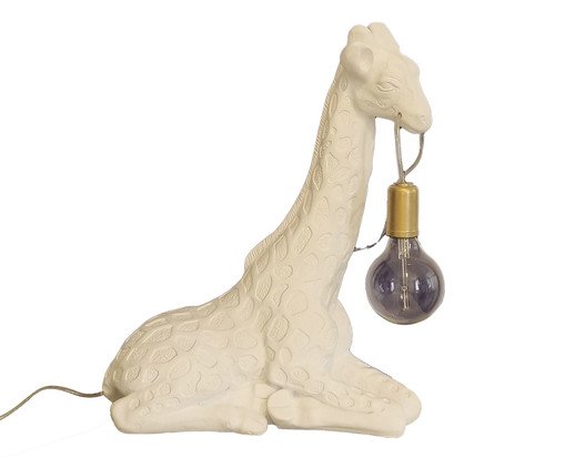 Girafa Que Leva Luz Branca
