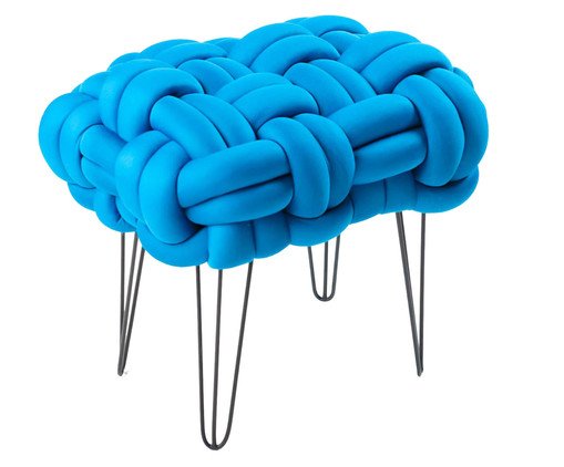 Puff Livie Azul Celeste