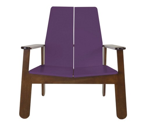 Poltrona Paleta Roxo