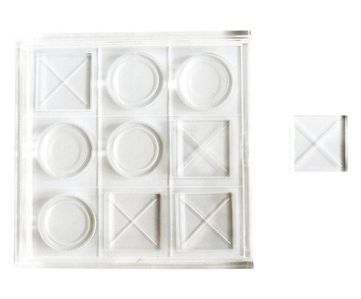 Jogo da Velha Transparente Jogo da Velha Transparente