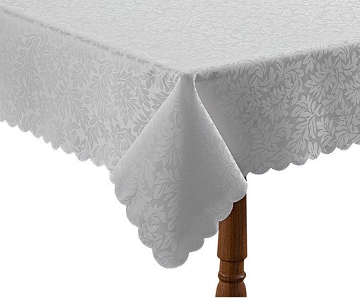 Toalha de Mesa Quadrada Funny - Branca