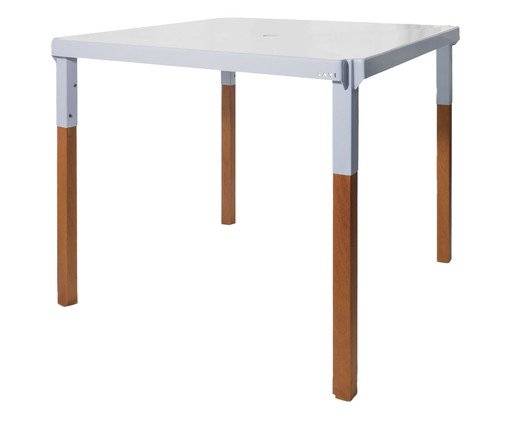 Mesa Boteco Cinza 04 Lugares