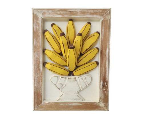 Quadro Banana Amarelo