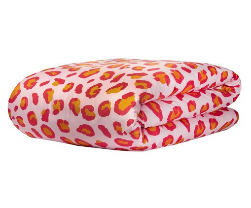 Duvet Jazz Onça Rosa 200 Fios