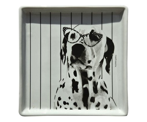 Prato de Porcelana Dalmatian