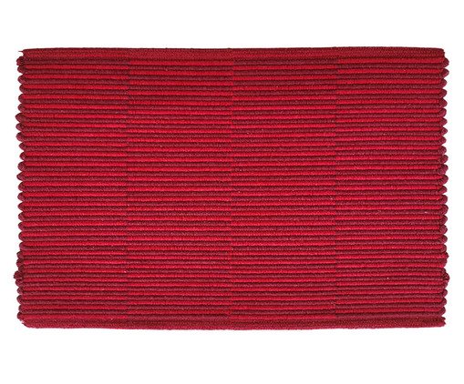 Tapete Zebra Vermelho
