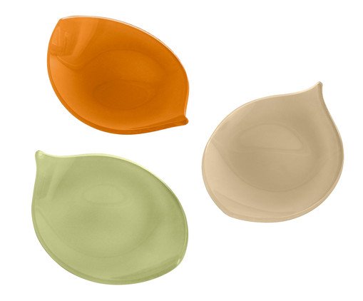 Jogo de Bowl Folhas Colors