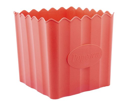 Balde de Pipoca Loni Vermelho