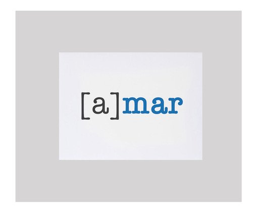 Pôster Frase Amar