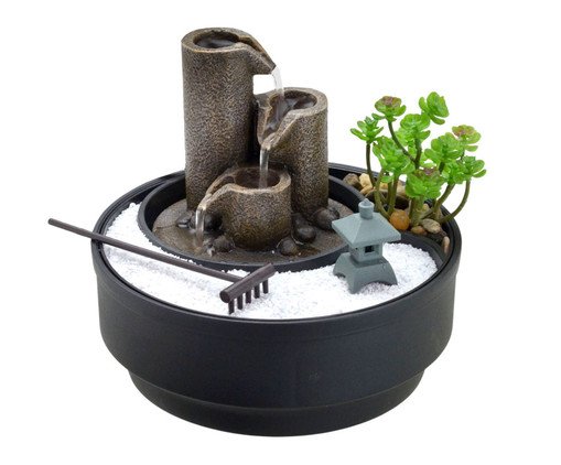 Fonte Decorativa Bivolt  Bege