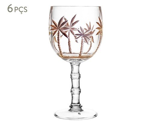 Jogo de Taças Palm Gold
