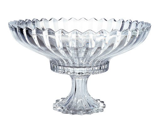 Fruteira de Vidro Ian - Transparente