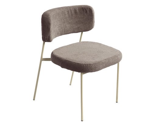 Cadeira Slim Loop Flint Taupe
