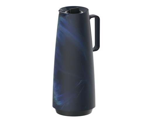 Bule Térmico Marmorizado Azul