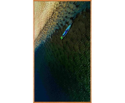 Quadro Caiaque lV 138x78 -  Reinaldo Giarola