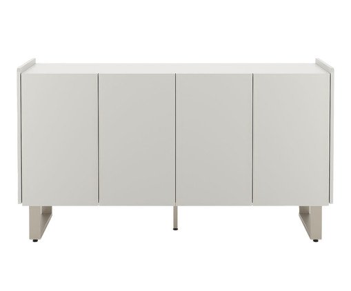 Buffet Arcadia Off-White Fosco e Champanhe