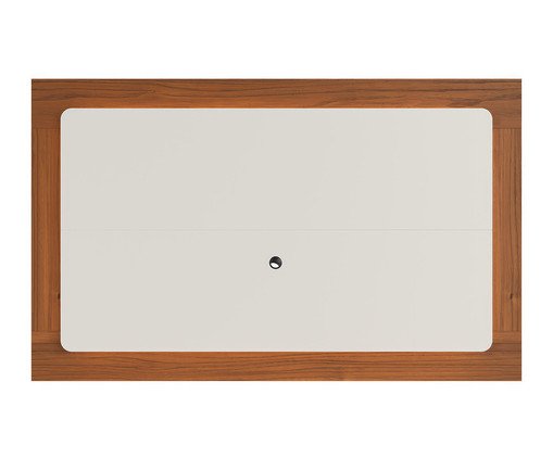Painel Oslo 1.8 Off-White Fosco e Canella