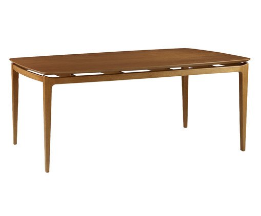Mesa de Jantar 4 Lugares Retangular Auma Freijó