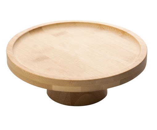 Prato para Bolo Bambu