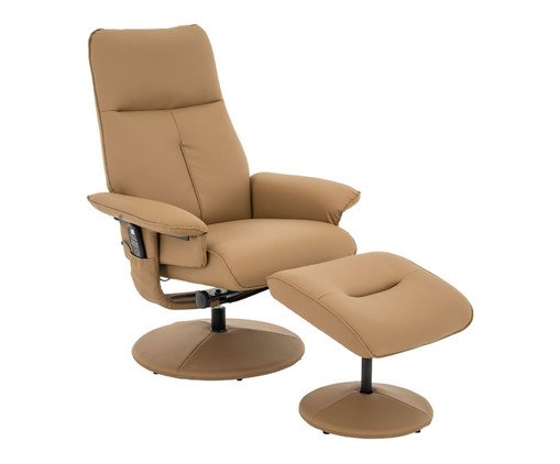 Poltrona De Massagem Nebraska Caramelo