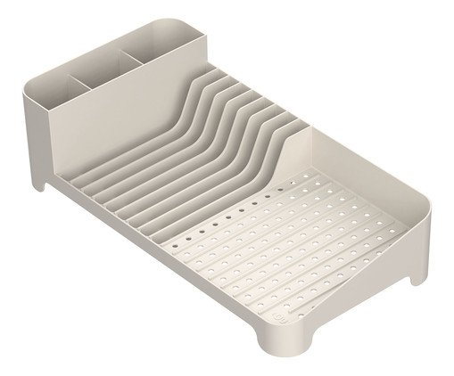 Escorredor de Loucas Trium Compact - Bege Fechado