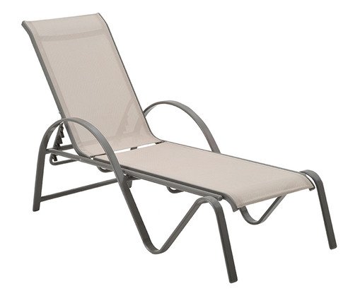 Chaiselongue Santarem - Marrom