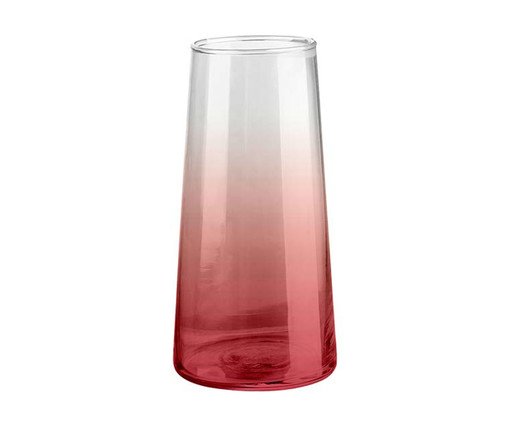 Vaso Degrade Vermelho