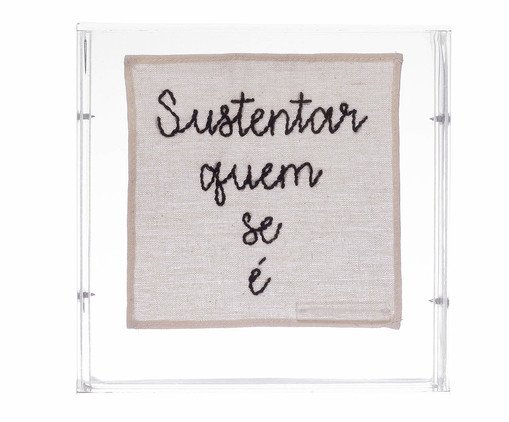 Quadro Sustentar Quem Se É