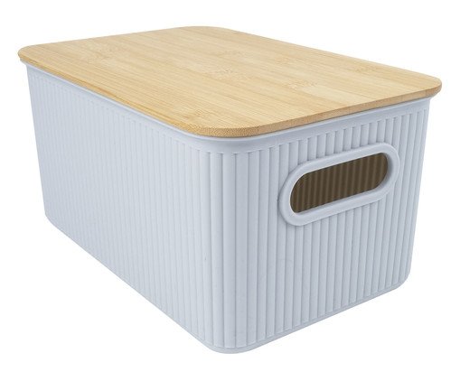 Cesta Closet Wardi Cinza