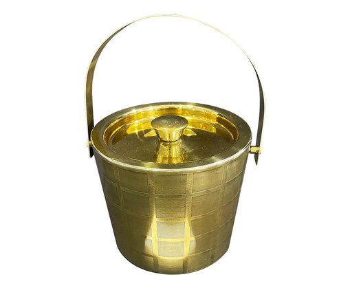Balde de Gelo Inoxidável Supplicant - Dourado