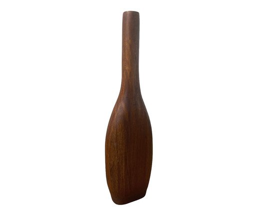 Vaso em Madeira Quatrine - Marrom Claro