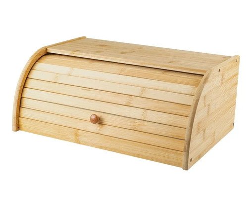 Porta Pão Sense com Abertura Frontal Gran de Bambu