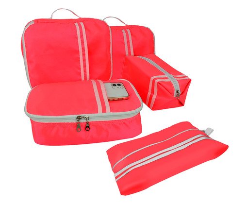 Jogo de Organizadores Sport Line Rosa