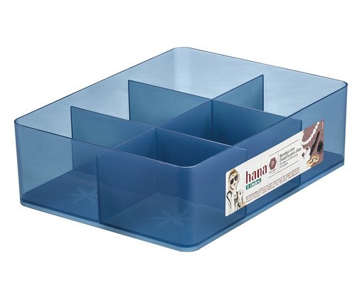 Bandeja com Divisória Maryellen Azul