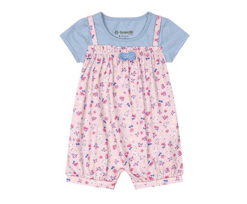 Macaquinho Infantil Brandili Apolo Rosa Claro