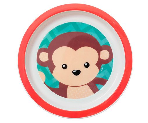 Pratinho Infantil Macaco