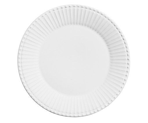 Sousplat Frisado Branco