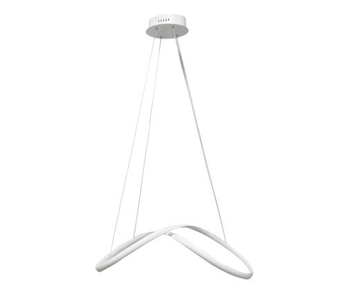 Pendente de Led 52W Zig Branco - Bivolt